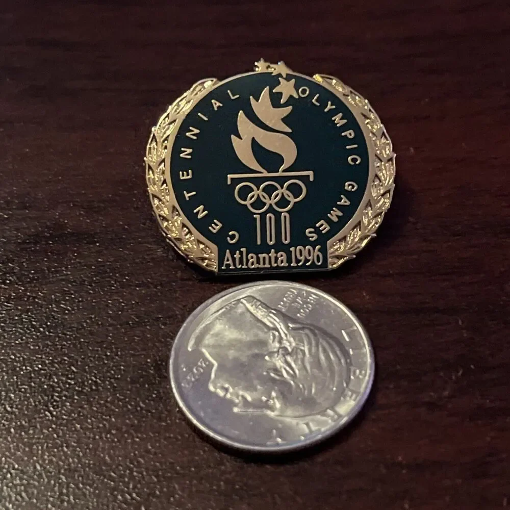 1996 Atlanta Olympics Centennial Games Lapel Hat‎ Pin